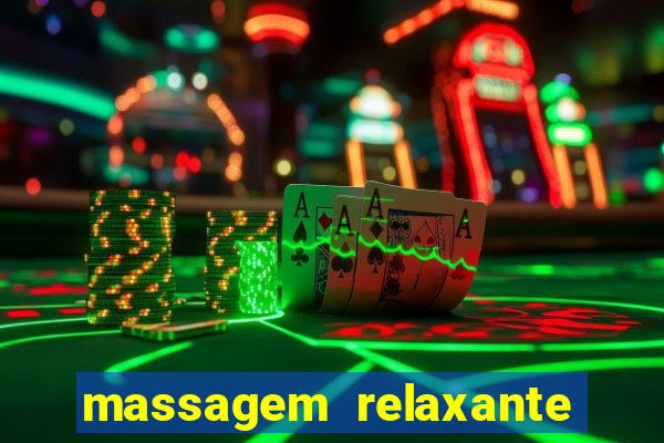 massagem relaxante em betim